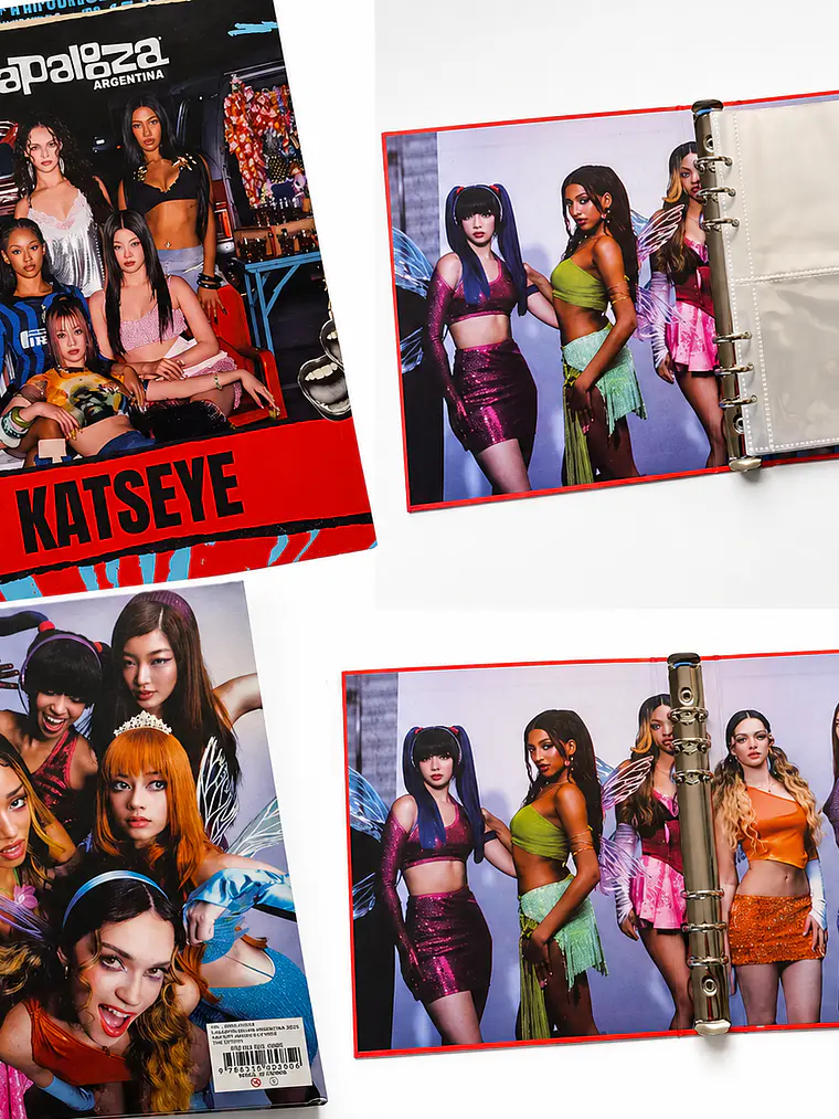 Binder A5 tapa dura Katseye 5