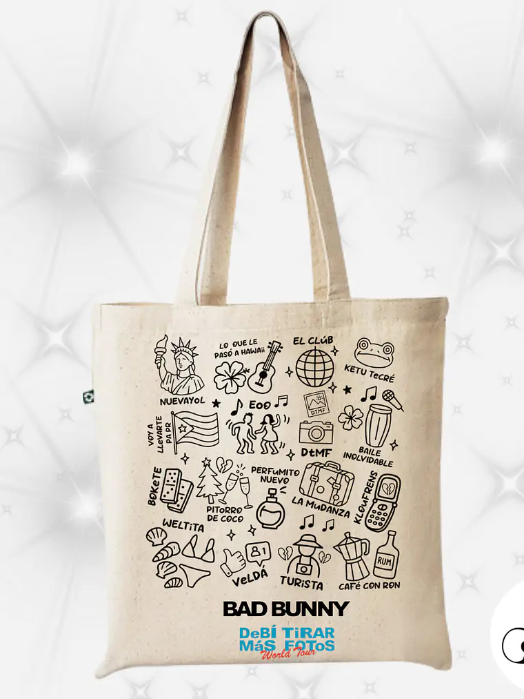 Totebag Bad Bunny 2