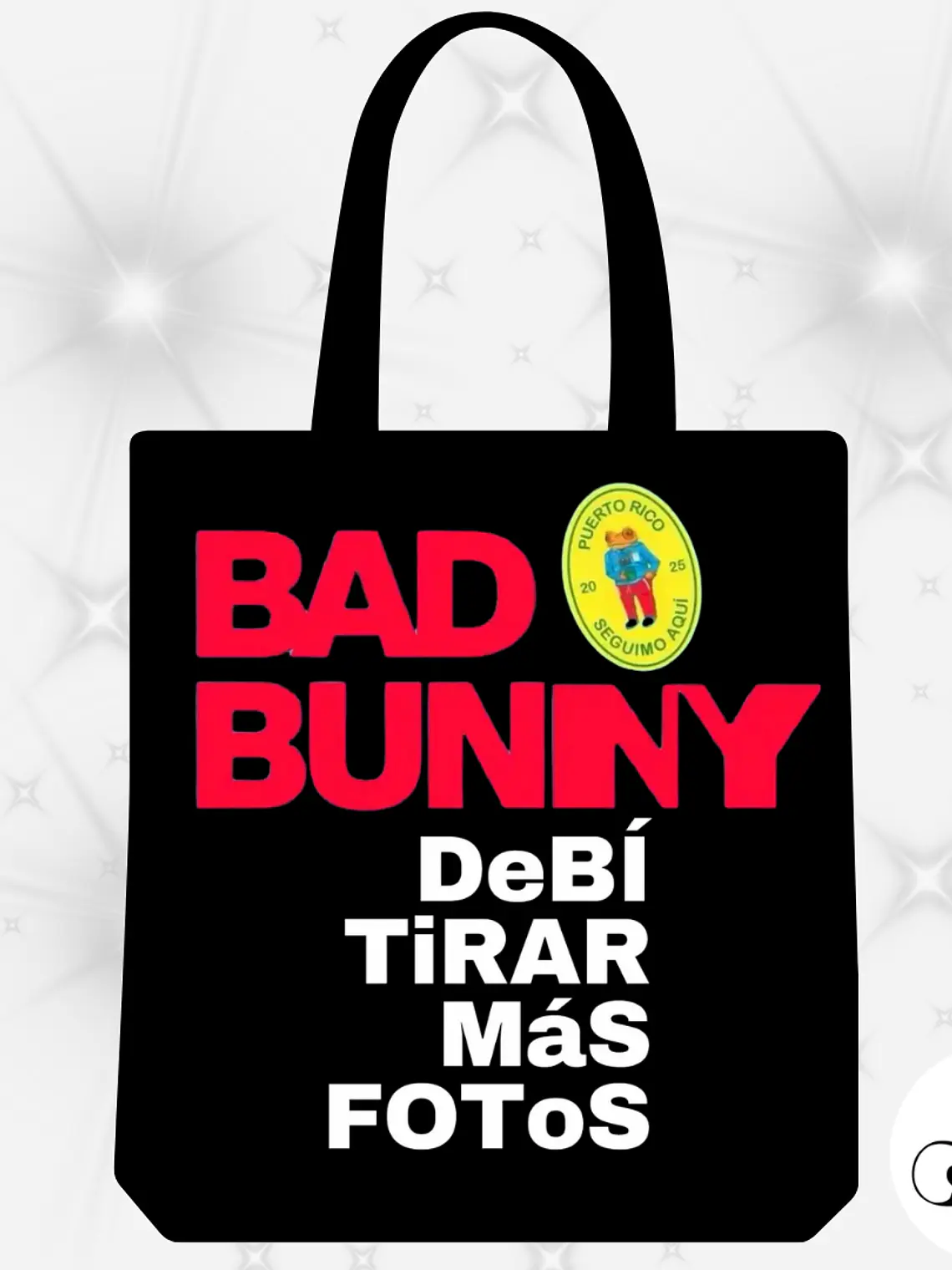 Totebag Bad Bunny 6