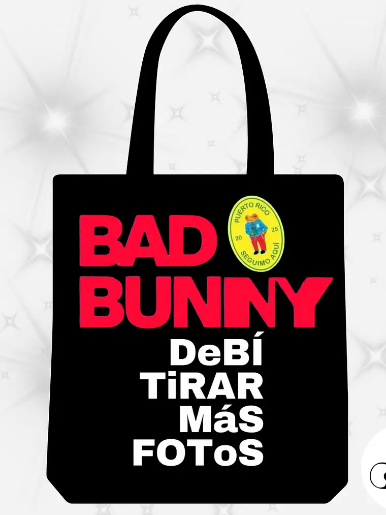 Totebag Bad Bunny 6