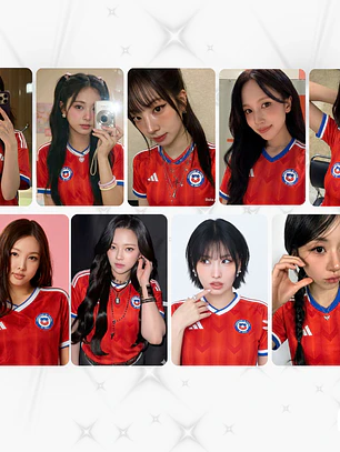 Pack photocard Twice selección chilena