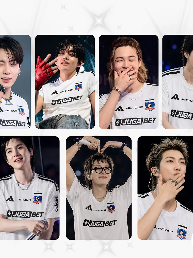 Pack photocard Bts Colo Colo 1