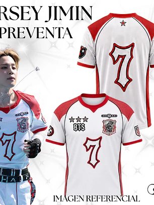PREVENTA- Jerseys Jimin Bts