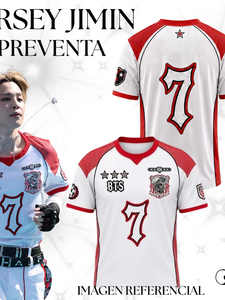 PREVENTA- Jerseys Jimin Bts 1