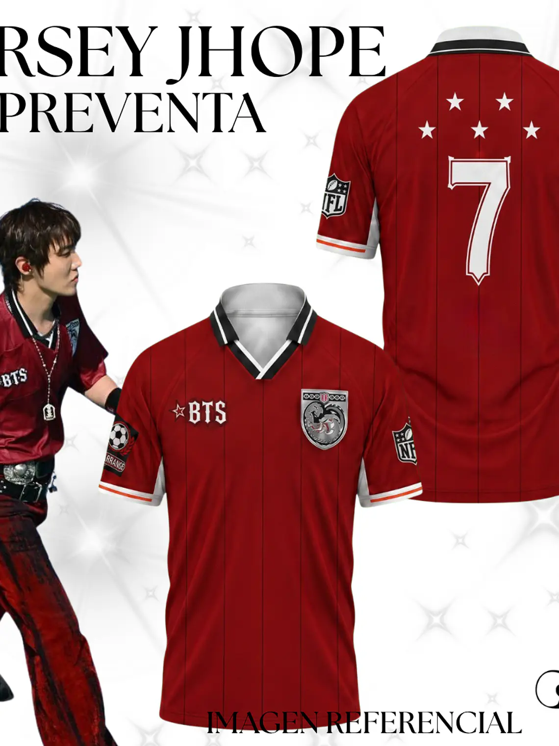 PREVENTA- Jerseys Jhope Bts 1