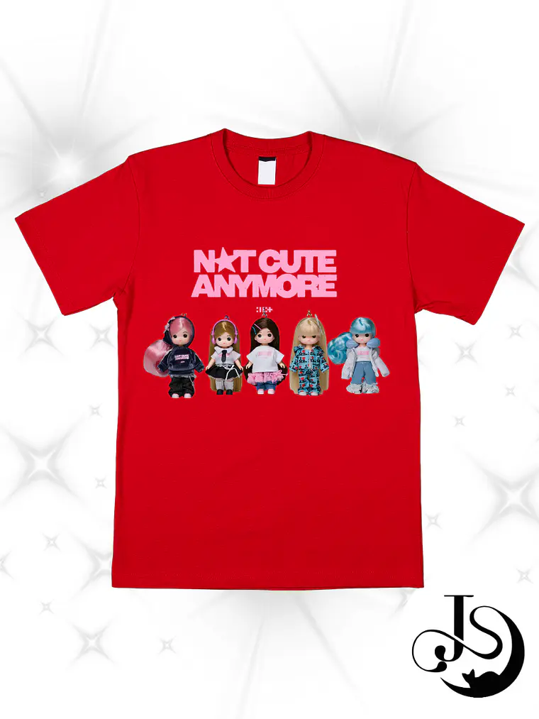 Polera Not Cute Anymore ILLIT 4