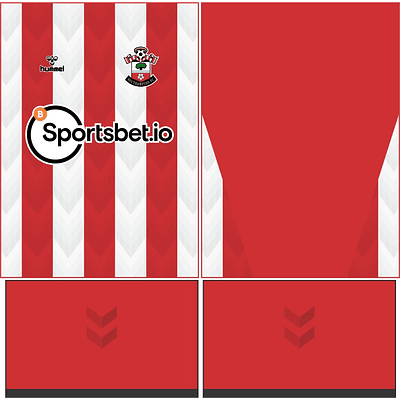 Arte Vetor Camisa Southampton Local  2021-2022