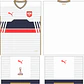 Arte Vetor Camisa Sérvia Personalizada 2022 - Thumbnail 2