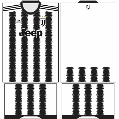 Arte Vetor Camisa  Juventus Personalizada 2023