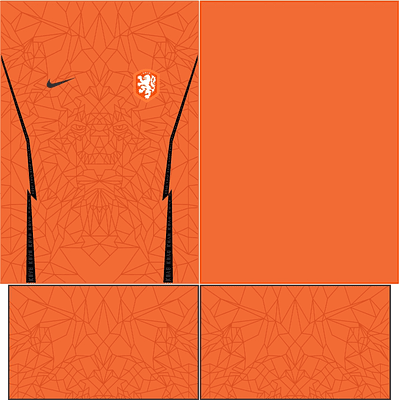 Arte Vetor Camisa Holanda Local 2020-21