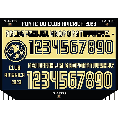Fonte do Club América 2022 - 2023
