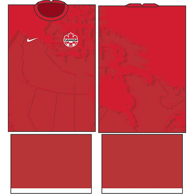 Arte Vetor Camisa Canada Personalizada 2023