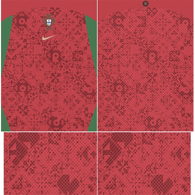 Arte Vetor Camisa Portugal Treino 2022-2023