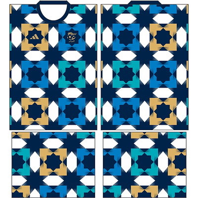 Arte Vetor Camisa Argélia Pré-jogo 2022-2023