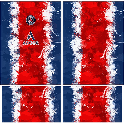 Paris Saint Germain 2023  Grunge