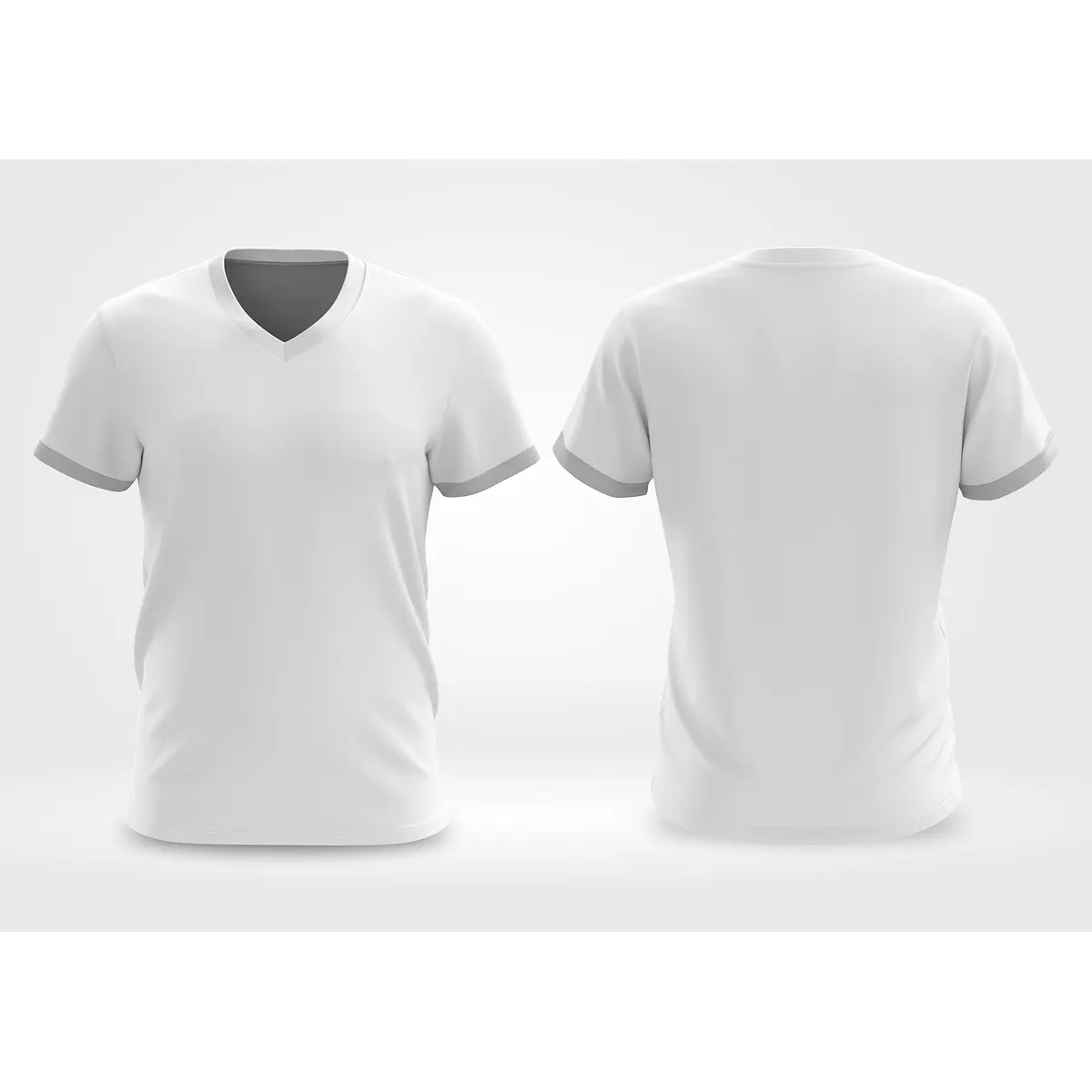 Mockup Camisa Masculina Gola V II