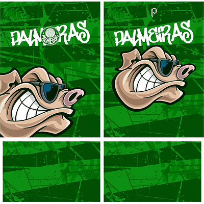 Arte Vetor Camisa Palmeiras Mod-1