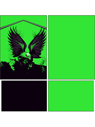 Arte Vetor Camisa Águia Grunge 2023