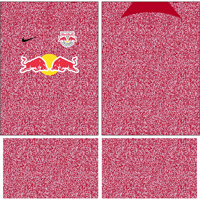 Arte Vetor Camisa RB Salzburg 2023-24 pre jogo