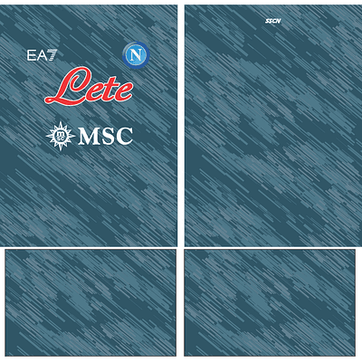 Arte Vetor Camisa Napoli Goleiro 2022-2023