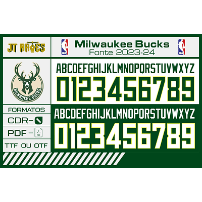 Fonte NBA Milwaukee Bucks 2023-24