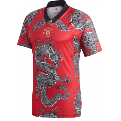 Arte Vetor Camisa Manchester United dragão