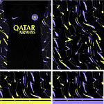 Arte Vetor Camisa Paris Saint Germain Fantasia 2024-25