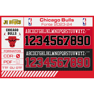 Fonte NBA Chicago Bulls 2023-2024