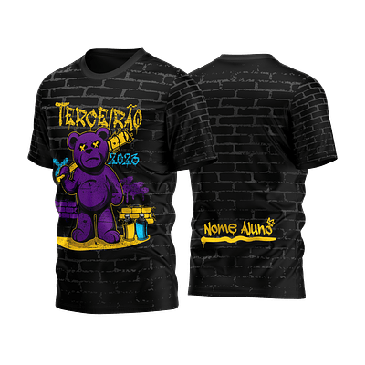 Arte Vetor Camisa Terceirão Urso Mod-32