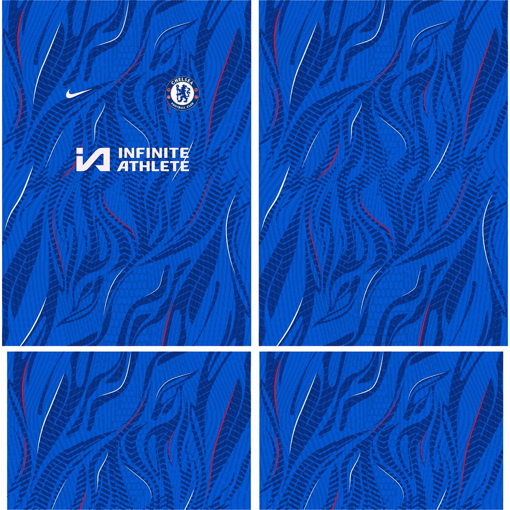 Arte Vetor Camisa Chelsea Fantasia 2024-25