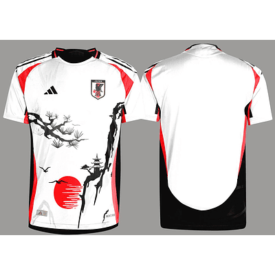 Arte Vetor Camisa Japão Fantasia 2024