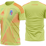 Arte Vetor Camisa Itália Goleiro 2 2024-25