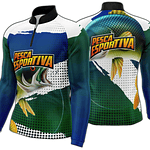 Arte estampa camisa Pesca Mod-0016