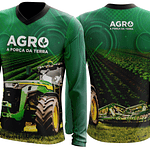 Arte estampa camisa Agro Mod-6