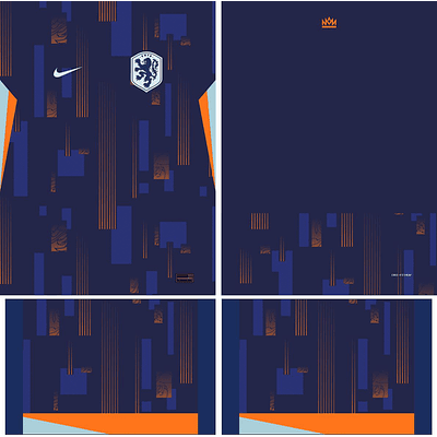 Arte Vetor Camisa Holanda Visita 2024