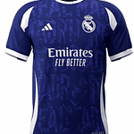 Arte Vetor Camisa Real Madrid Conceito 2024-2