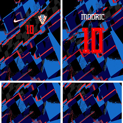 Arte Vetor Camisa Croacia Conceito 2024