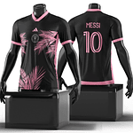 Arte Vetor Camisa Inter Miami Conceito 2024-2