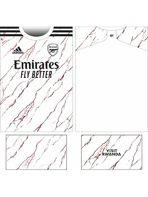Arte Vetor Camisa Arsenal Away 2020-2021