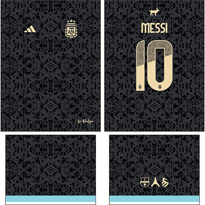 Arte Vetor Camisa Argentina Conceito 2024-5