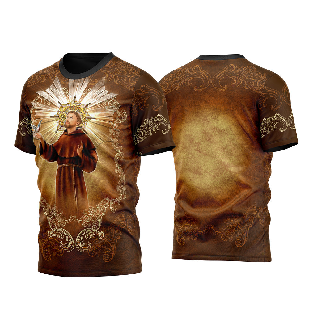 Arte Estampa Camisa São Francisco Mod-33