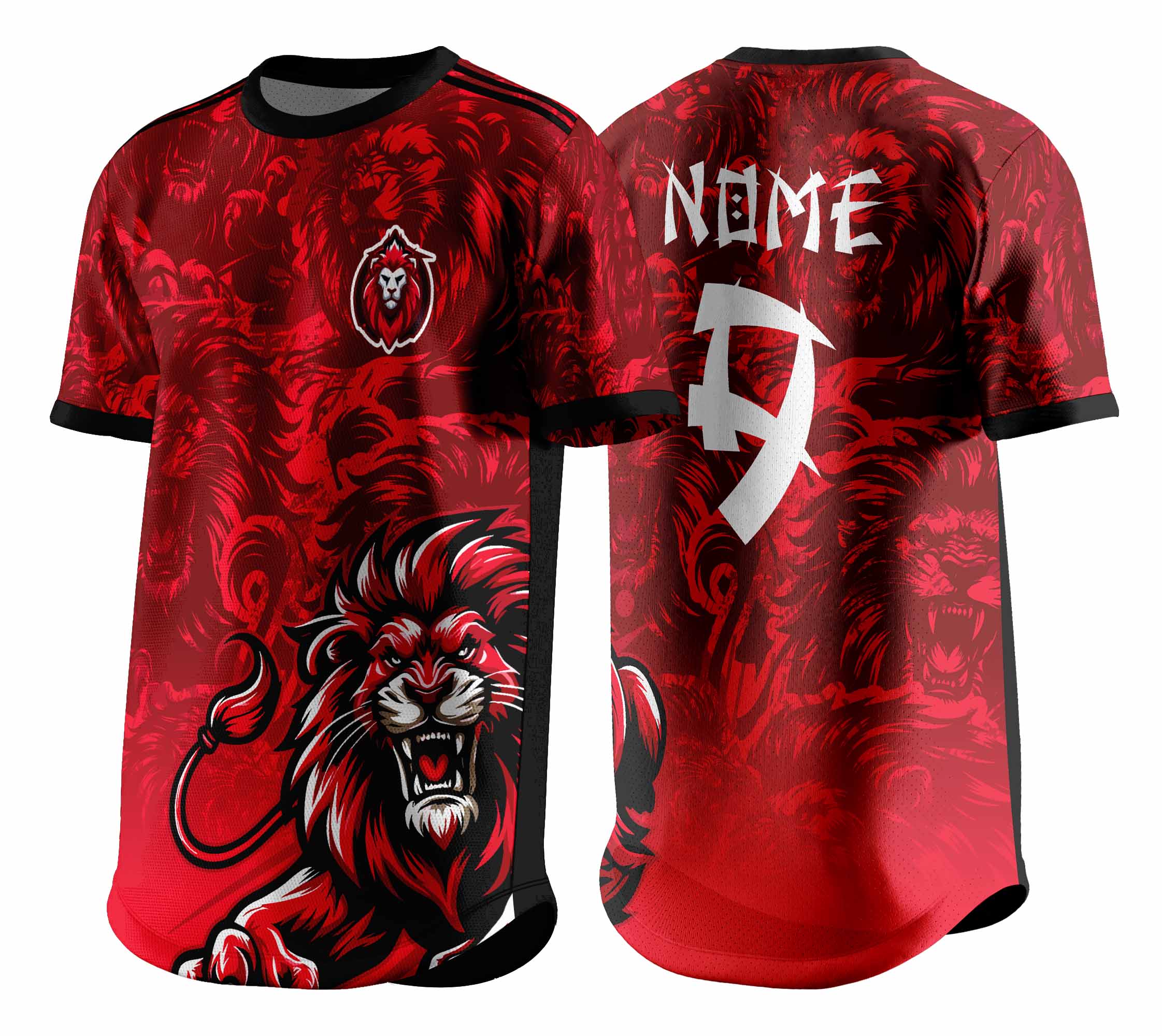 Arte Vetor Camisa InterClasse Leão 307