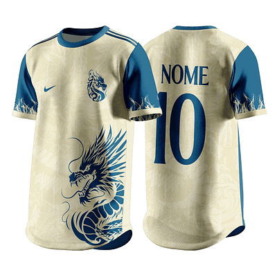 Arte Vetor Camisa InterClasse Dragão 321