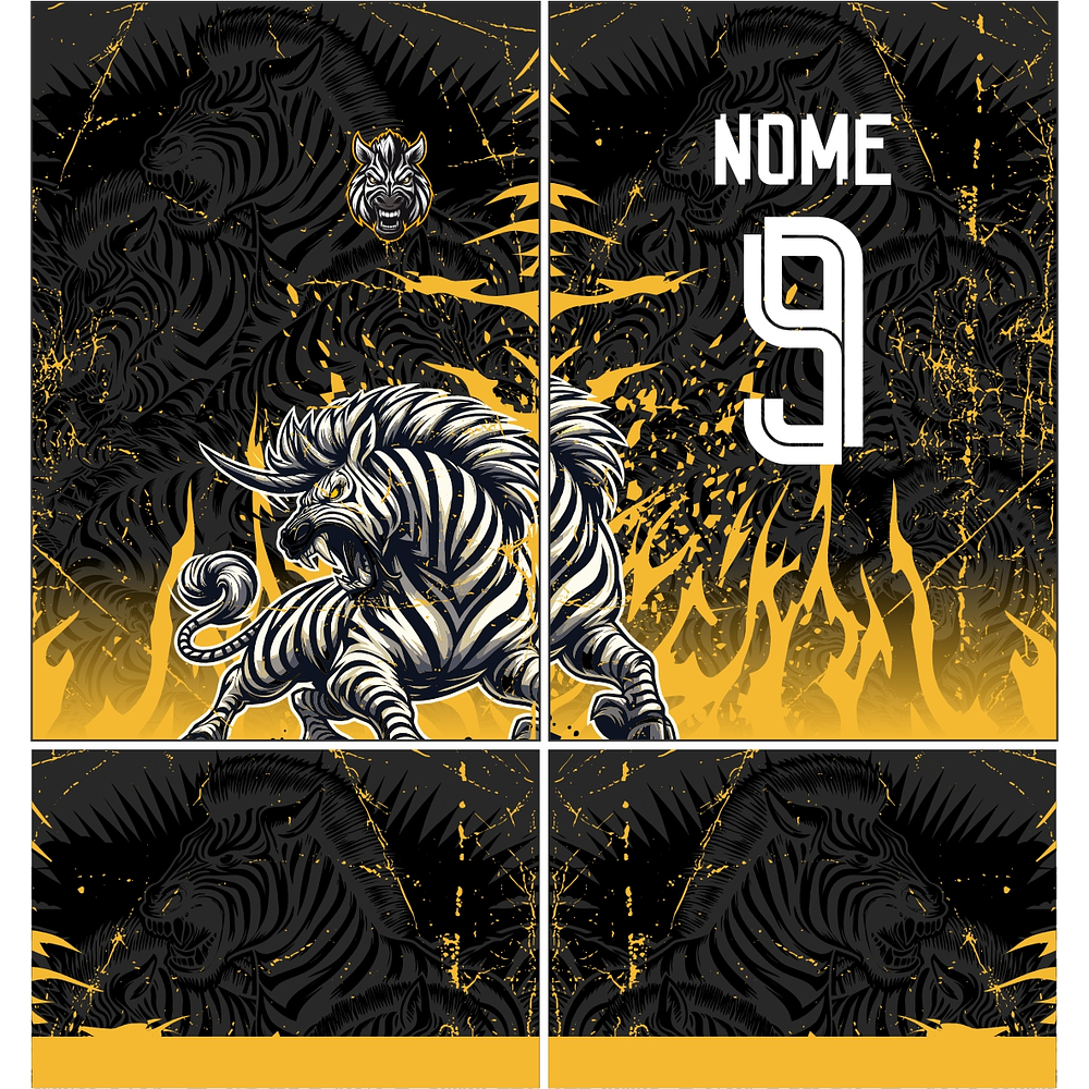 Arte Vetor Camisa InterClasse Zebra 365