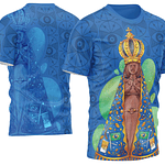 Arte estampa camisa Nossa Senhora Aparecida Mod-4