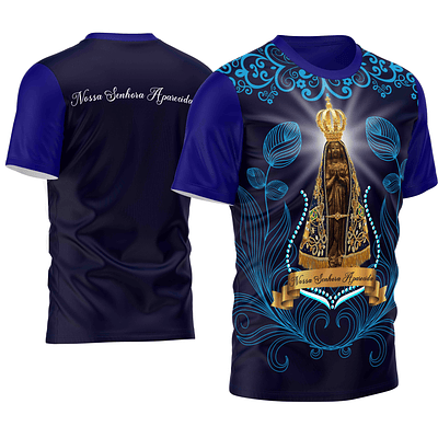 Arte estampa camisa Nossa Senhora Aparecida Mod-11