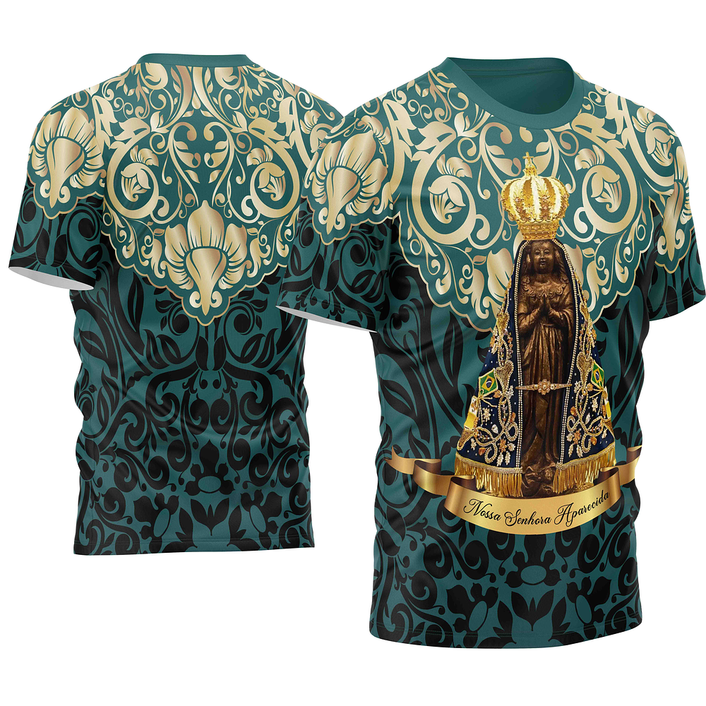 Arte Vetor Camisa Nossa Senhora Aparecida Mod-25