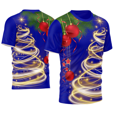 Arte Vetor Camisa Natal Mod-7