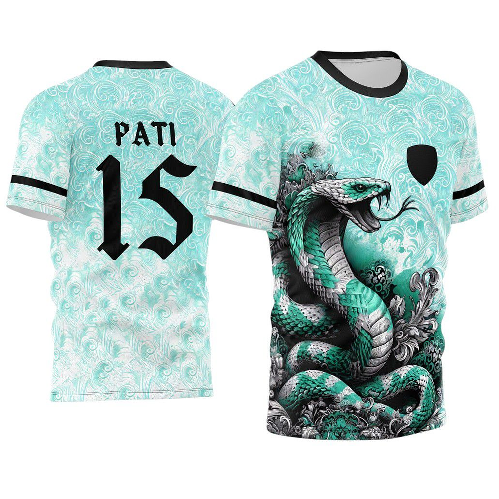 Arte Vetor Camisa Interclasse serpente Mod-443