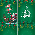 Arte Vetor Camisa Natal Mod-48